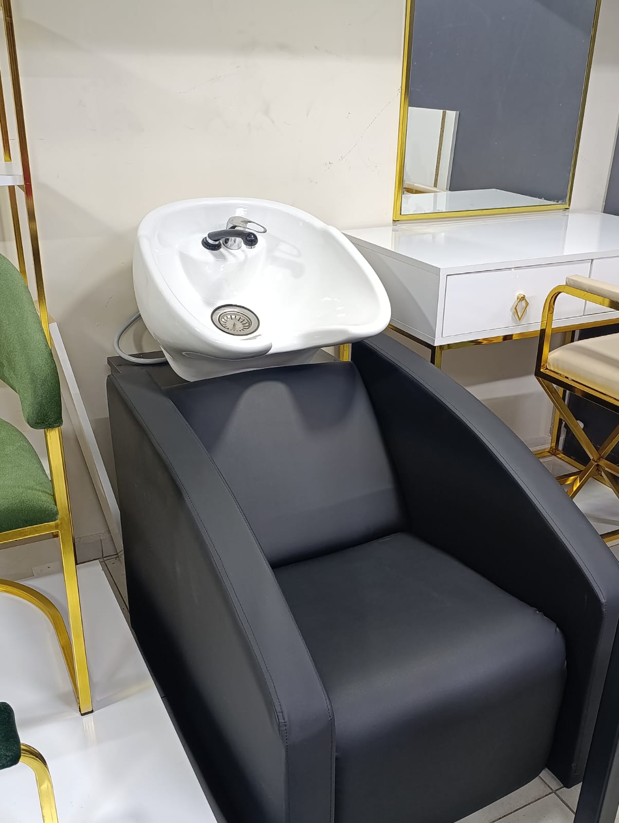 saç yıkama koltuğu