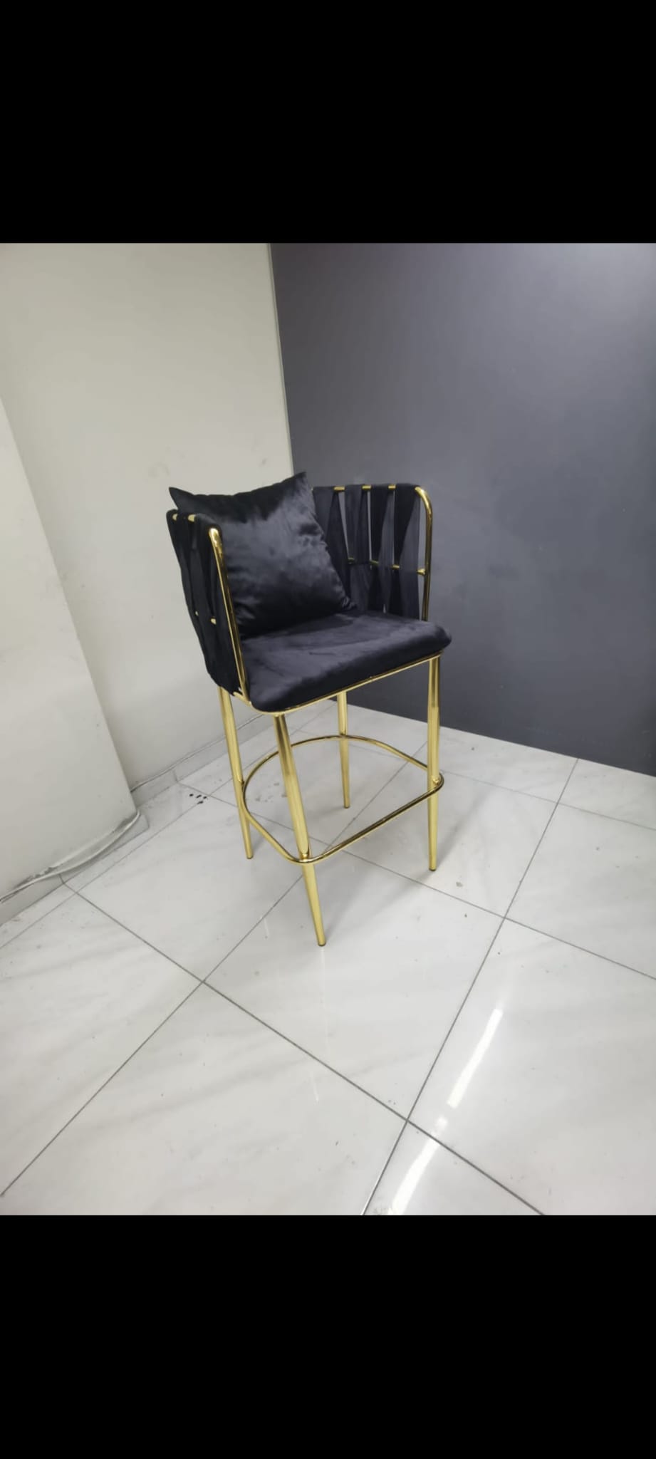 örgülü bar koltuğu